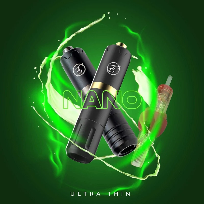 2 Stück EZ NANO Rotary Cartridge Tattoo Machine Pen EZ Custom Swiss Motors 2.5mm 3.5mm 4.2mm Hub für Cartridge Tattoo Needle