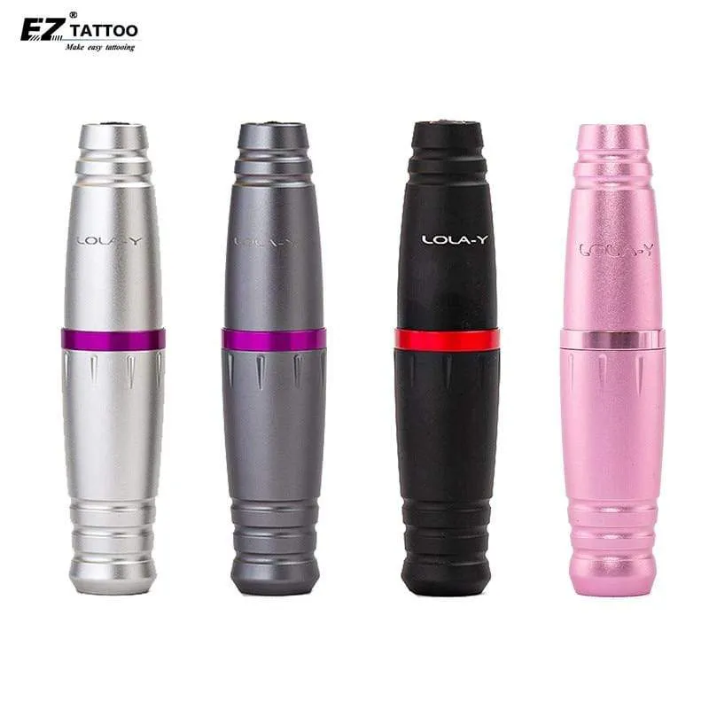 EZ LOLA Y Rotary Cartridge Tattoo Machine Pen Permanent Make Up Pen für Augenbrauen Eyeliner Lippen Microblading Haar Kopfhaut