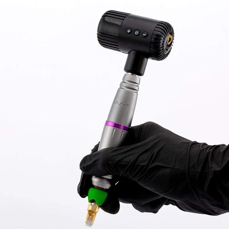 EZ LOLA Y Rotary Cartridge Tattoo Machine Pen Permanent Make Up Pen für Augenbrauen Eyeliner Lippen Microblading Haar Kopfhaut
