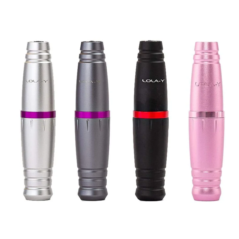 EZ LOLA Y Rotary Cartridge Tattoo Machine Pen Permanent Make Up Pen für Augenbrauen Eyeliner Lippen Microblading Haar Kopfhaut
