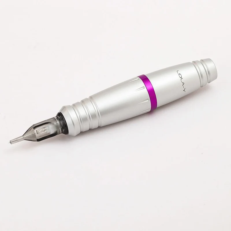 EZ LOLA Y Rotary Cartridge Tattoo Machine Pen Permanent Make Up Pen für Augenbrauen Eyeliner Lippen Microblading Haar Kopfhaut