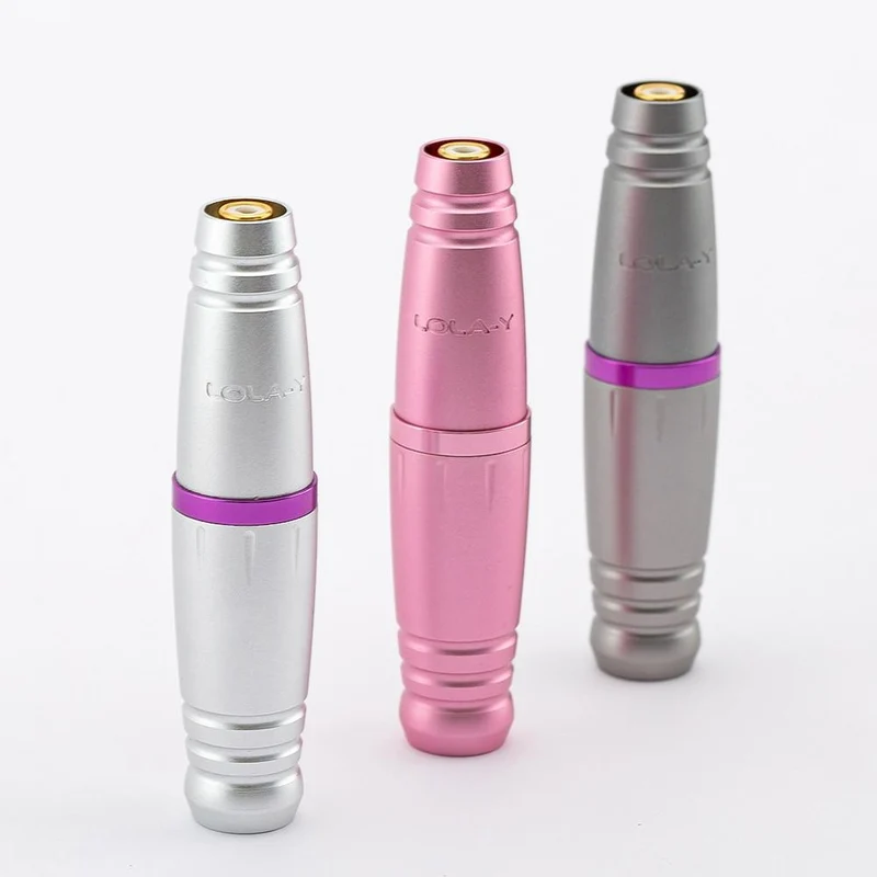 EZ LOLA Y Rotary Cartridge Tattoo Machine Pen Permanent Make Up Pen für Augenbrauen Eyeliner Lippen Microblading Haar Kopfhaut
