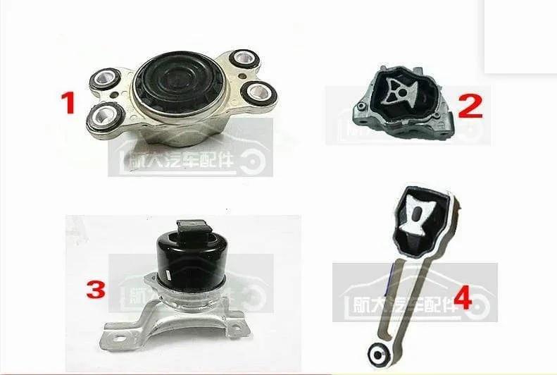 4 stück Motor Montieren übertragung montieren unterstützung Für Volvo S80 XC60 Für Land Rover Freelander 2 LR2