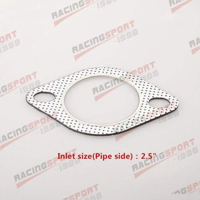 2"/2.25"/2.5"/2.75"/3" 2/3/4Bolt Turbo-Auspuffkrümmerdichtung Fallrohrflansch