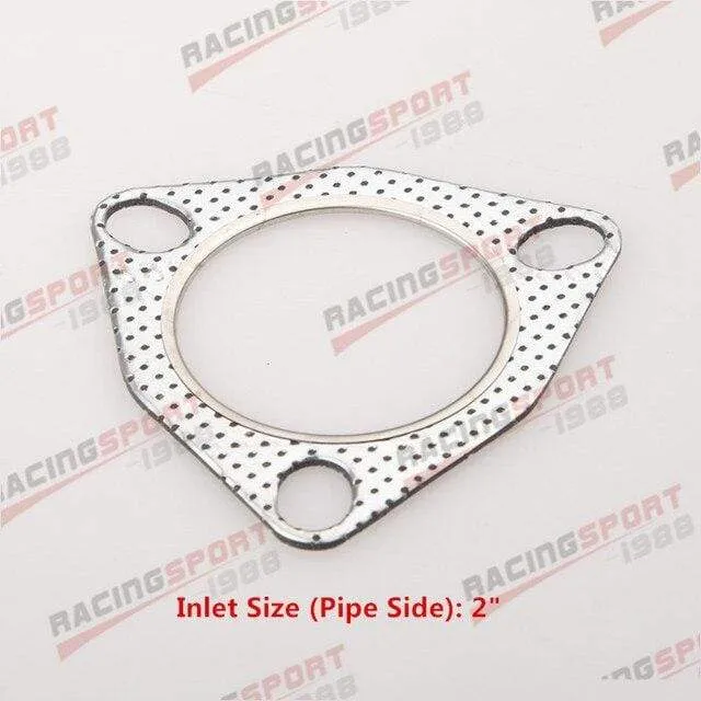 2"/2.25"/2.5"/2.75"/3" 2/3/4Bolt Turbo-Auspuffkrümmerdichtung Fallrohrflansch
