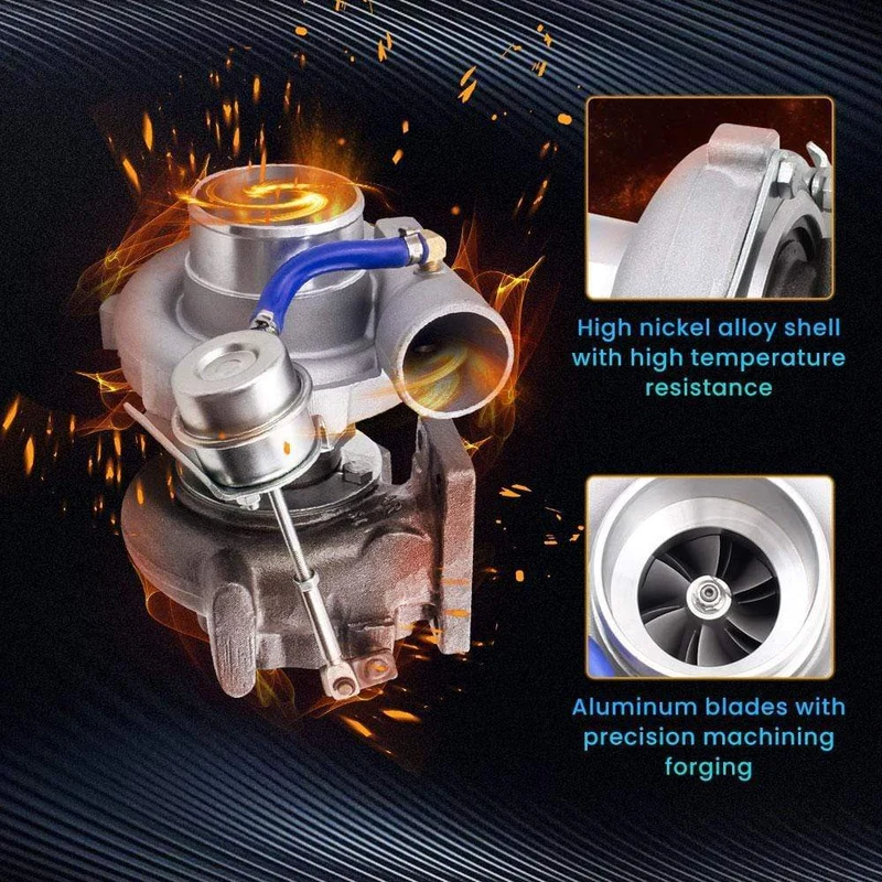 GT25 GT28 T25 T28 GT2871 GT2860 Universal 0.6 A/R Turbo Turbolader 400 PS + Wassergekühlte A/R .60 .64 lager Turbine