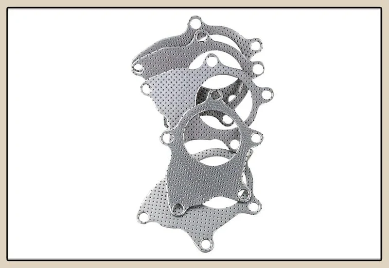 T3-T4 5-BOLT B/D SERIE TURBO-KRÜMMER DOWNPIPE AUSPUFF GRAPHIT ALUMINIUM DICHTUNG JR4953
