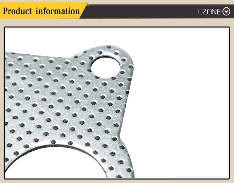 T3-T4 5-BOLT B/D SERIE TURBO-KRÜMMER DOWNPIPE AUSPUFF GRAPHIT ALUMINIUM DICHTUNG JR4953