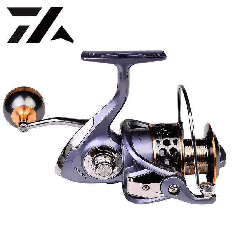 Max Drag 21KG Spule Angelrolle Getriebe 5.2:1 Verhältnis High Speed ​​Spinning Reel Casting Reel Karpfen Für Salzwasser