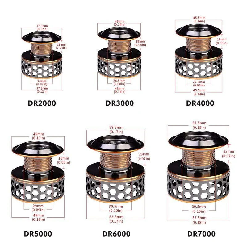 Max Drag 21KG Spule Angelrolle Getriebe 5.2:1 Verhältnis High Speed ​​Spinning Reel Casting Reel Karpfen Für Salzwasser
