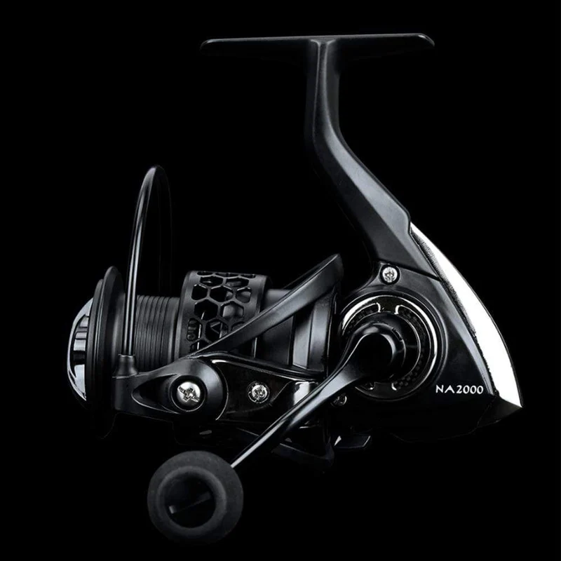 Leichte Spinnrolle NA 2000 3000 4000 5000 9BB 5.2: 1 NANO Angelrollen angelgerät für Forelle Peche Bass Hecht zander