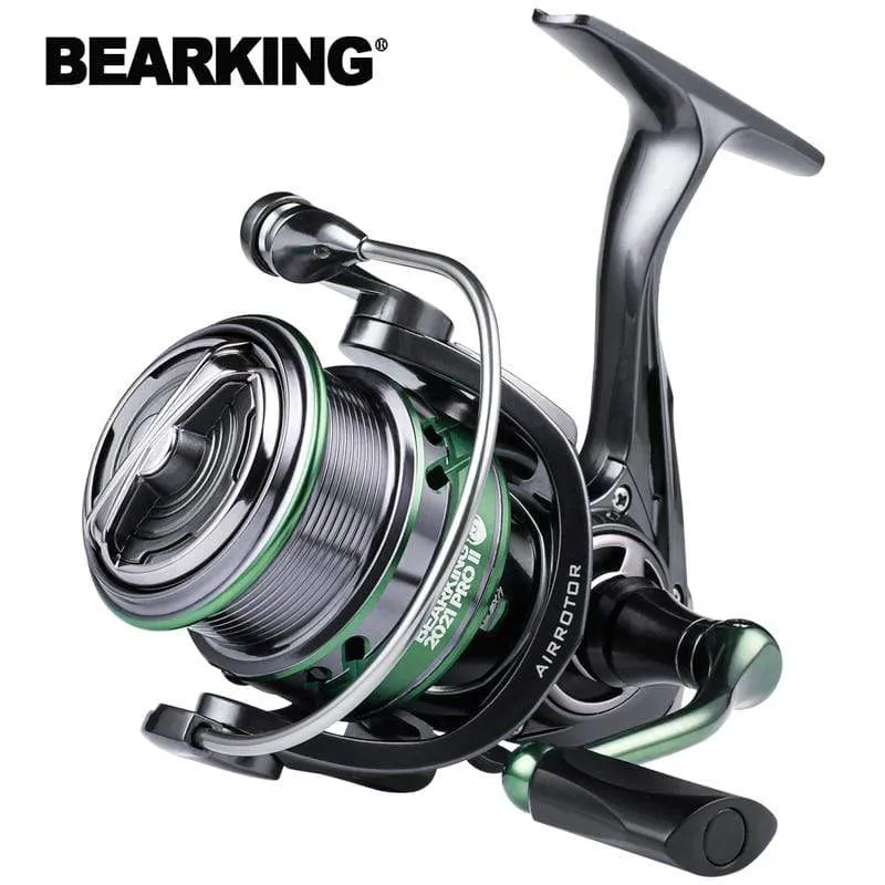 HJ Serie 7BB Edelstahllager 6.2:1 Angelrolle Drag System 17lbs Max Power Spinnrad Angelspule