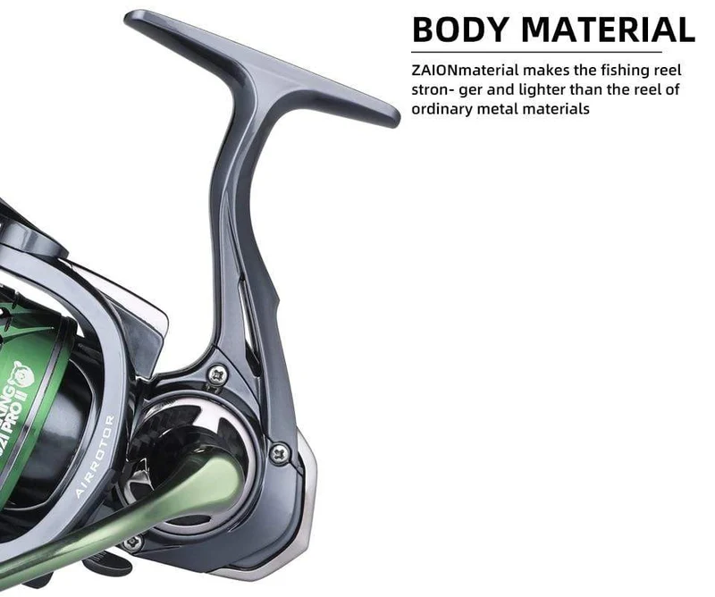 HJ Serie 7BB Edelstahllager 6.2:1 Angelrolle Drag System 17lbs Max Power Spinnrad Angelspule