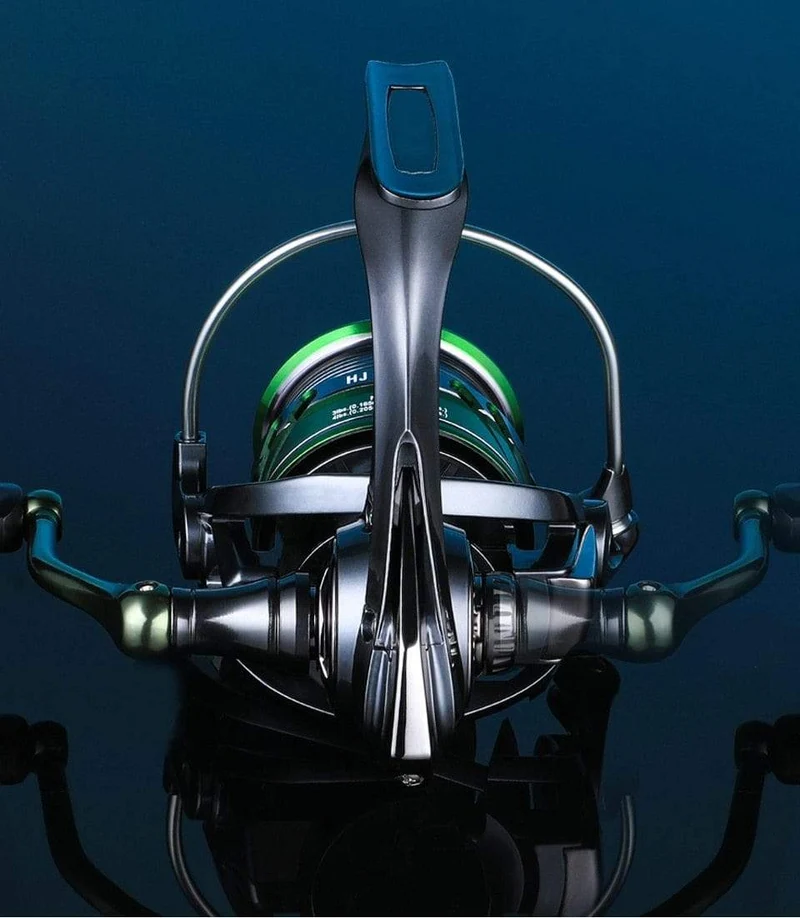 HJ Serie 7BB Edelstahllager 6.2:1 Angelrolle Drag System 17lbs Max Power Spinnrad Angelspule