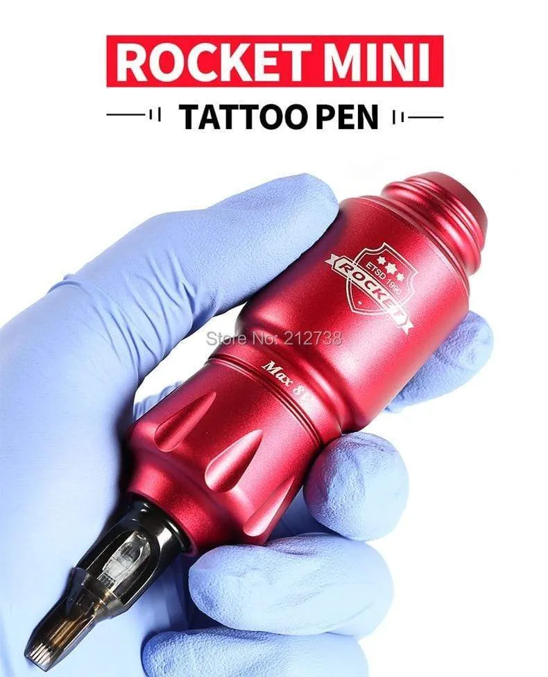 Tattoo-Stift-Patronen, rotierende Tattoo-Maschine, Motor, Tattoo-Pistole, Augenbrauenstift für Patronen, Nadeln, Zubehör-B0