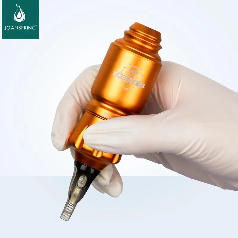 Professionelle Mini Rocket Tattoo Pen Patronenmaschine Rotary Tattoo Gun mit leistungsstarkem Motor für Patronennadeln liefert