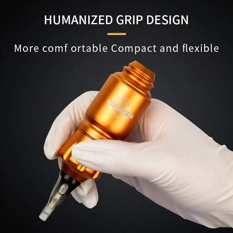 Professionelle Mini Rocket Tattoo Pen Patronenmaschine Rotary Tattoo Gun mit leistungsstarkem Motor für Patronennadeln liefert