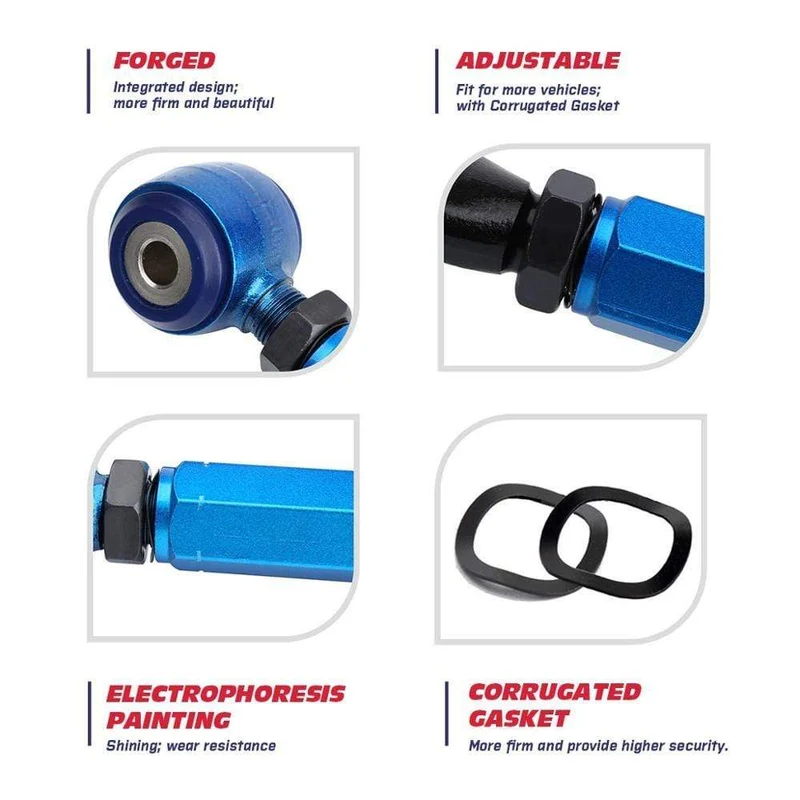 Hinten Oberen Einstellbare Kugelgelenk Camber Kit Suspension Control Arme Für Honda Acura MDX/Pilot/ZDX 2007-2013
