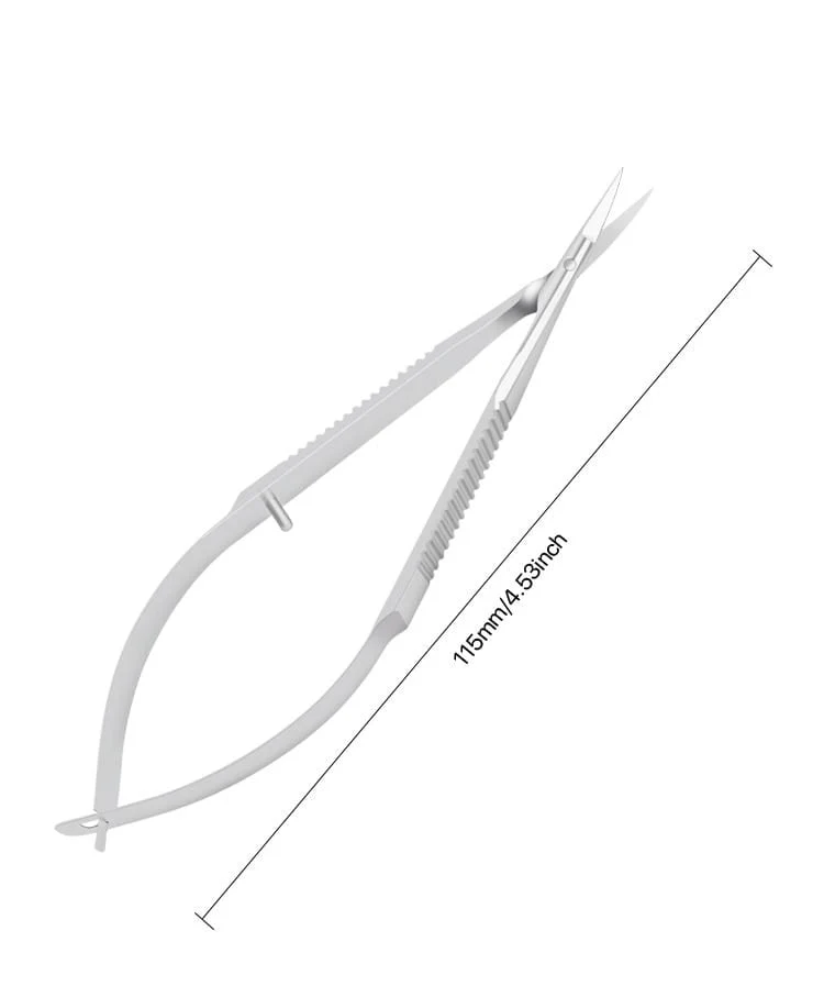 Maniküre Schere Gebogene Spitze Schere Professionelle Edelstahl Nagel Dead Skin Remover Nagel Clipper Salon Nagel Werkzeuge