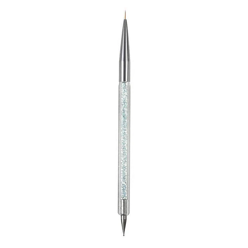 5 Teile/sätze Nail art Stift 2 In 1 Doppel Enden Punktierung Zeichnung Malerei UV Gel Liner Polnischen Pinsel Set Nagel kunst Punktierung Werkzeuge