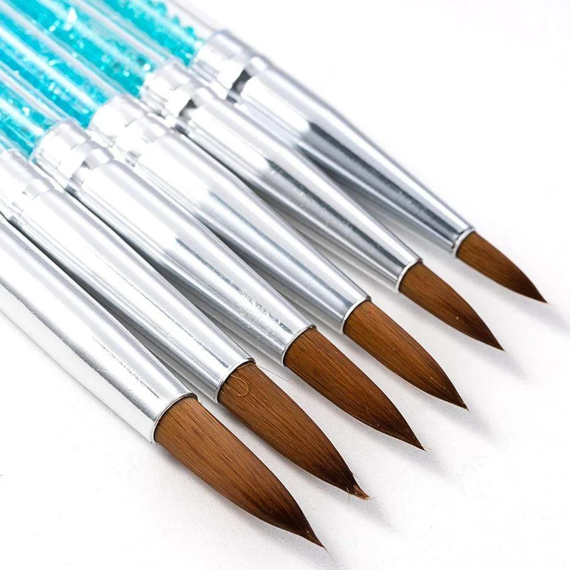 5 Teile/sätze Nail art Stift 2 In 1 Doppel Enden Punktierung Zeichnung Malerei UV Gel Liner Polnischen Pinsel Set Nagel kunst Punktierung Werkzeuge
