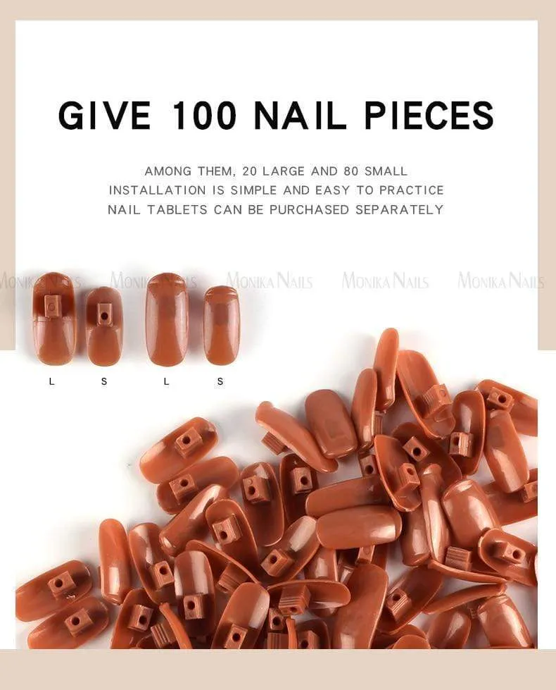 Prothetische Fake Hands Modell für Nail Art Übungen Malwerkzeug Training Maniküre für Anfänger Praxisgeräte