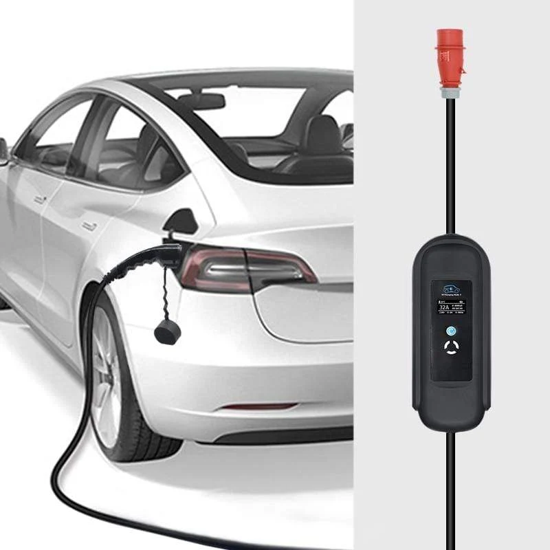 Ebene 2 EV Ladegerät Typ 2 16A CEE Stecker 11kw EV Ladekabel für Elektrisch Auto Ladestation honda auto ladegerät freies verschiffen