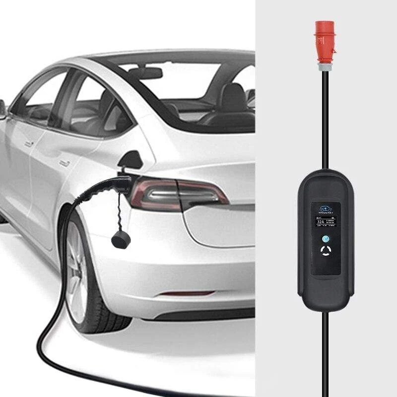Ebene 2 EV Ladegerät Typ 2 16A CEE Stecker 11kw EV Ladekabel für Elektrisch Auto Ladestation honda auto ladegerät freies verschiffen