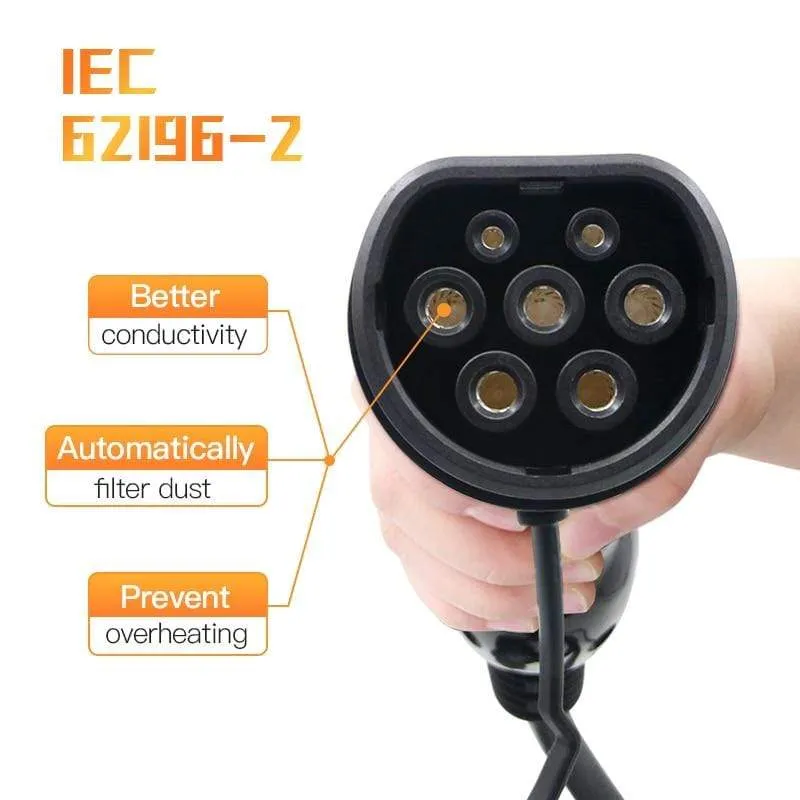 Ebene 2 EV Ladegerät Typ 2 16A CEE Stecker 11kw EV Ladekabel für Elektrisch Auto Ladestation honda auto ladegerät freies verschiffen