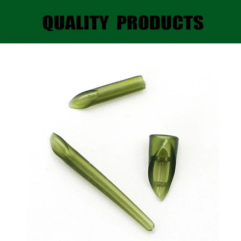 40PCS Karpfen Angeln Zubehör Blei Clip Quick Change Swivel Schwanz Gummi Anti Tangle Sleeves für Karpfen Rigs Grobe angelgerät