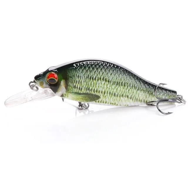 TREHOOK 4g/11g/22g Black Minnow Wobbler Hecht Angeln Köder Künstliche Köder Harte Swimbait Mini wobbler Angelgerät Köder
