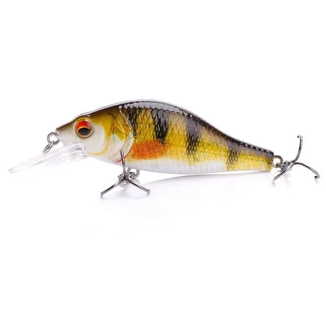 TREHOOK 4g/11g/22g Black Minnow Wobbler Hecht Angeln Köder Künstliche Köder Harte Swimbait Mini wobbler Angelgerät Köder