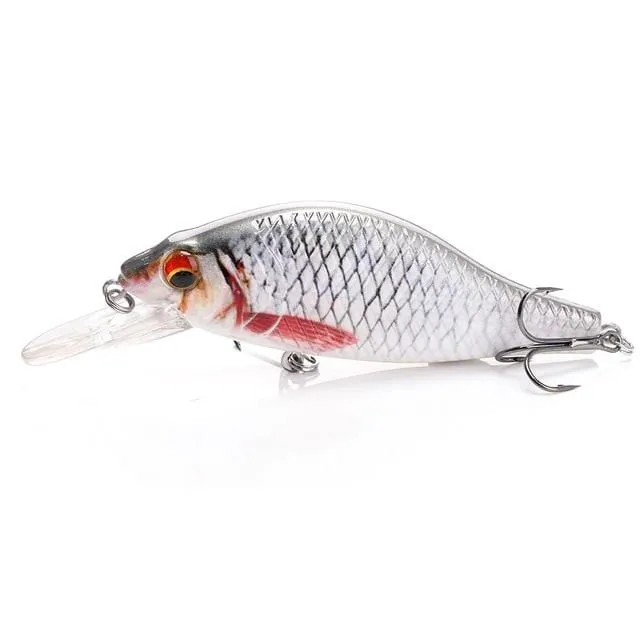 TREHOOK 4g/11g/22g Black Minnow Wobbler Hecht Angeln Köder Künstliche Köder Harte Swimbait Mini wobbler Angelgerät Köder