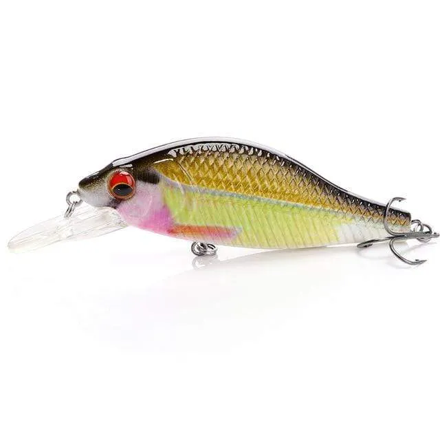TREHOOK 4g/11g/22g Black Minnow Wobbler Hecht Angeln Köder Künstliche Köder Harte Swimbait Mini wobbler Angelgerät Köder