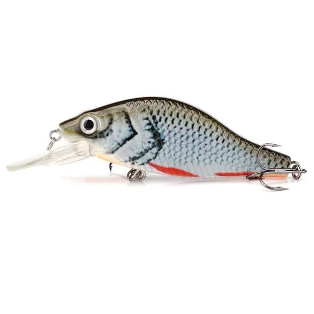 TREHOOK 4g/11g/22g Black Minnow Wobbler Hecht Angeln Köder Künstliche Köder Harte Swimbait Mini wobbler Angelgerät Köder