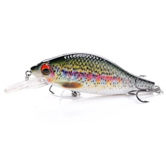 TREHOOK 4g/11g/22g Black Minnow Wobbler Hecht Angeln Köder Künstliche Köder Harte Swimbait Mini wobbler Angelgerät Köder