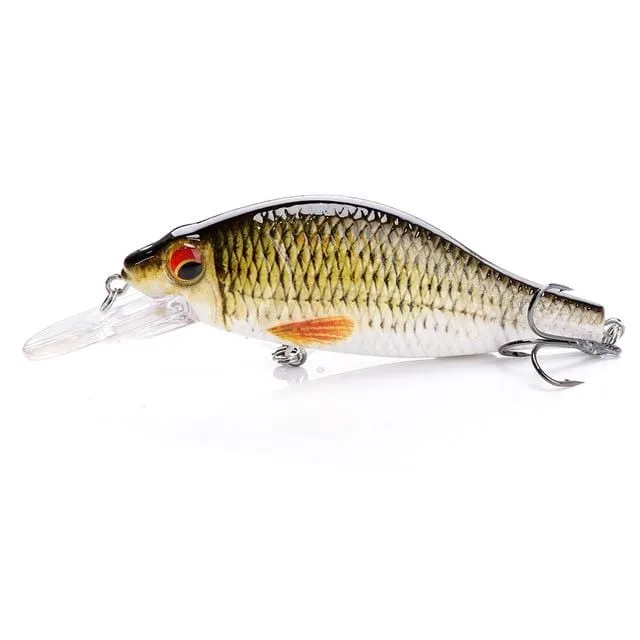 TREHOOK 4g/11g/22g Black Minnow Wobbler Hecht Angeln Köder Künstliche Köder Harte Swimbait Mini wobbler Angelgerät Köder