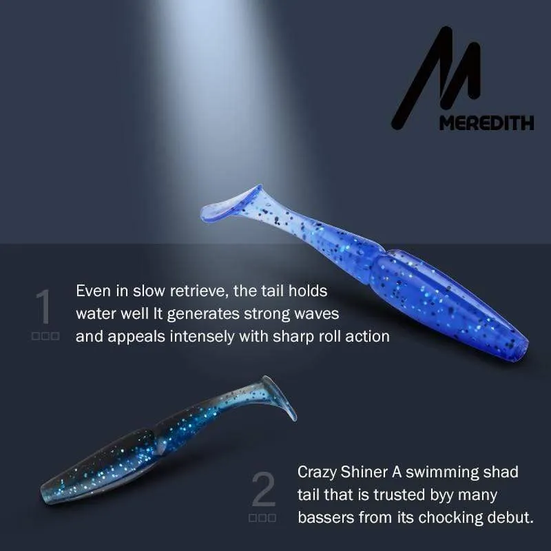Angelköder Weicher Swimbait Crazy Shiner 70mm 90mm 110mm 130mm Weicher Köder Shad Hecht Zander Barsch Forelle Pesca Acesorios