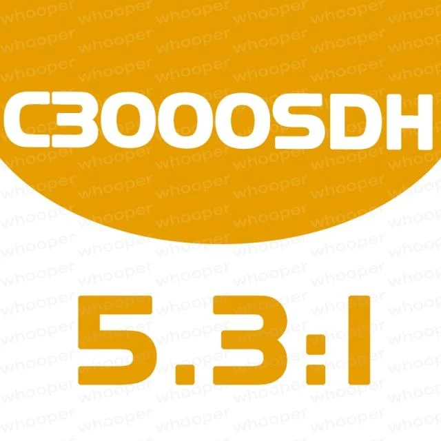 VANFORD 500 1000 C2000S C3000 4000 5000XG Serie 7+1BB Salzwasser-Spinn-Angelrolle mit niedrigem und hohem Übersetzungsverhältnis