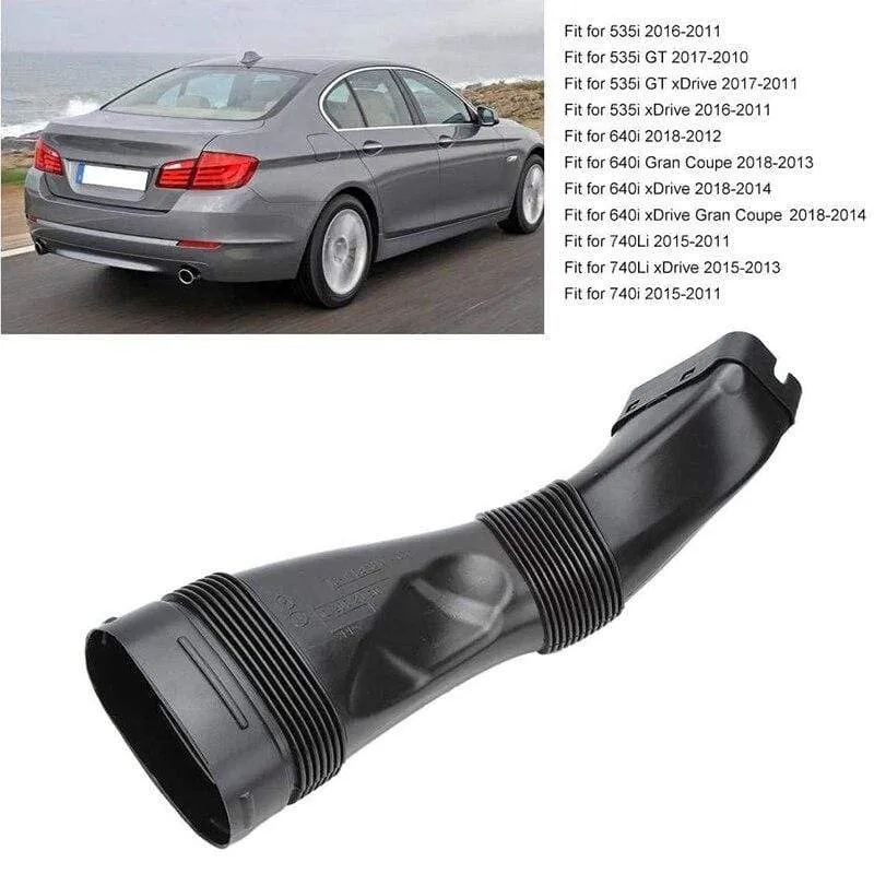 Auto-Luftfilter-Ansaugrohr, Luftansaugrohr, Motor-Ansaugrohr für BMW- F01 F02 F06 F07 F13 640I 2012–2018 13717582310