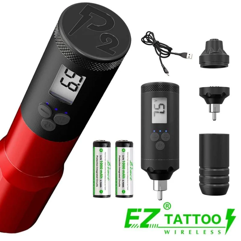 EZ Portex Gen2 VIELSEITIG Wireless Battery Tattoo Pen Maschine Permanent Make-Up Pen EZ Swiss Motor für Cartridge Tattoo Nadeln