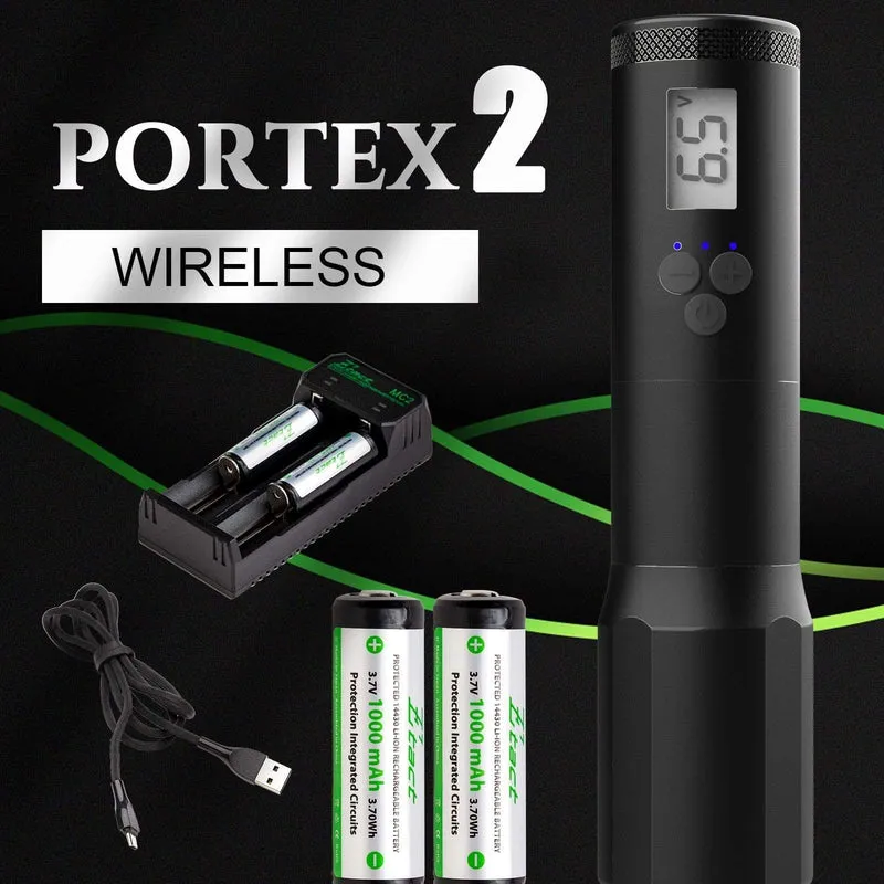 EZ Portex Gen2 VIELSEITIG Wireless Battery Tattoo Pen Maschine Permanent Make-Up Pen EZ Swiss Motor für Cartridge Tattoo Nadeln