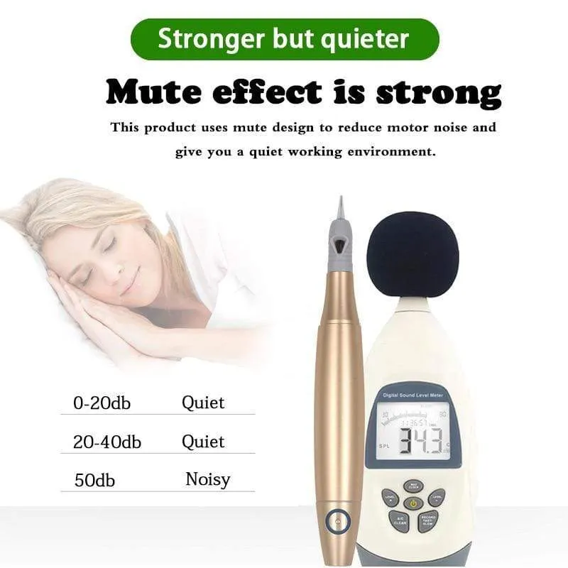 Touchscreen-Akku US / EU-Stecker Permanent Make-up-Maschinen-Kit Augenbrauen-Lippen-Eyeliner-Maschine mit 2 Patronennadeln