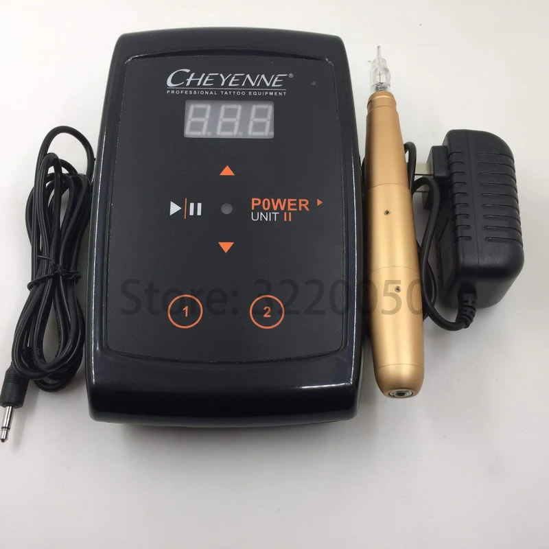 Dermograph Permanent Make-up Maschine Augenbrauen Make-up Micropigmentacion Stift Rotary Swiss Motor Tattoo Maschine Kit für Augenbrauen Lippe
