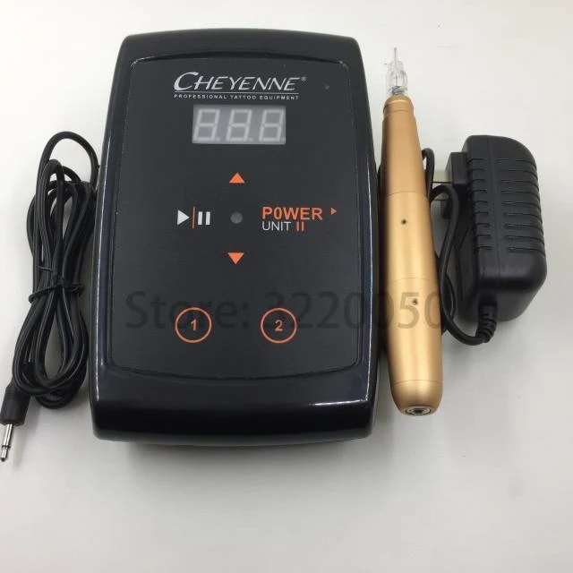 Dermograph Permanent Make-up Maschine Augenbrauen Make-up Micropigmentacion Stift Rotary Swiss Motor Tattoo Maschine Kit für Augenbrauen Lippe