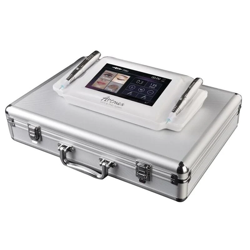 Artmex V8 Permanent Make-Up Tattoo Maschine Digitale Elektrische Augenbraue Lippe Dreh Stift MTS PMU System Make-Up Maschine 100-240 V AC