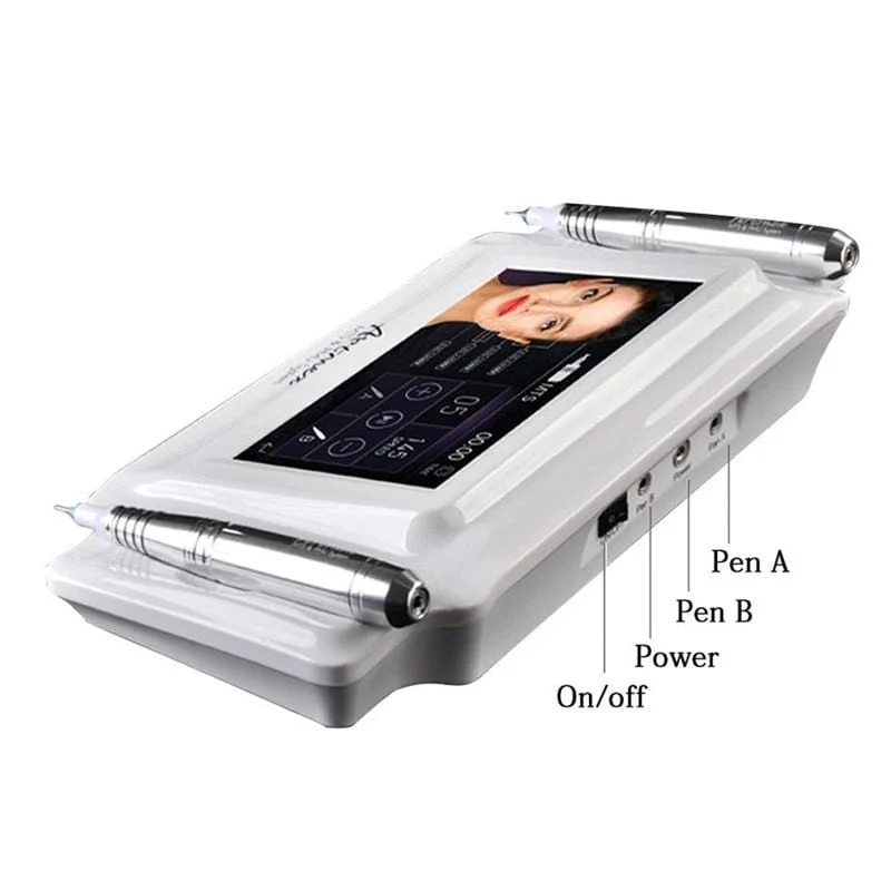 Artmex V8 Permanent Make-Up Tattoo Maschine Digitale Elektrische Augenbraue Lippe Dreh Stift MTS PMU System Make-Up Maschine 100-240 V AC