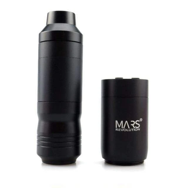 Drahtlose Tattoo-Stift-Maschine, Tattoo-Pistole mit Batterie und Cinch-Adapter, bunter Bildschirm