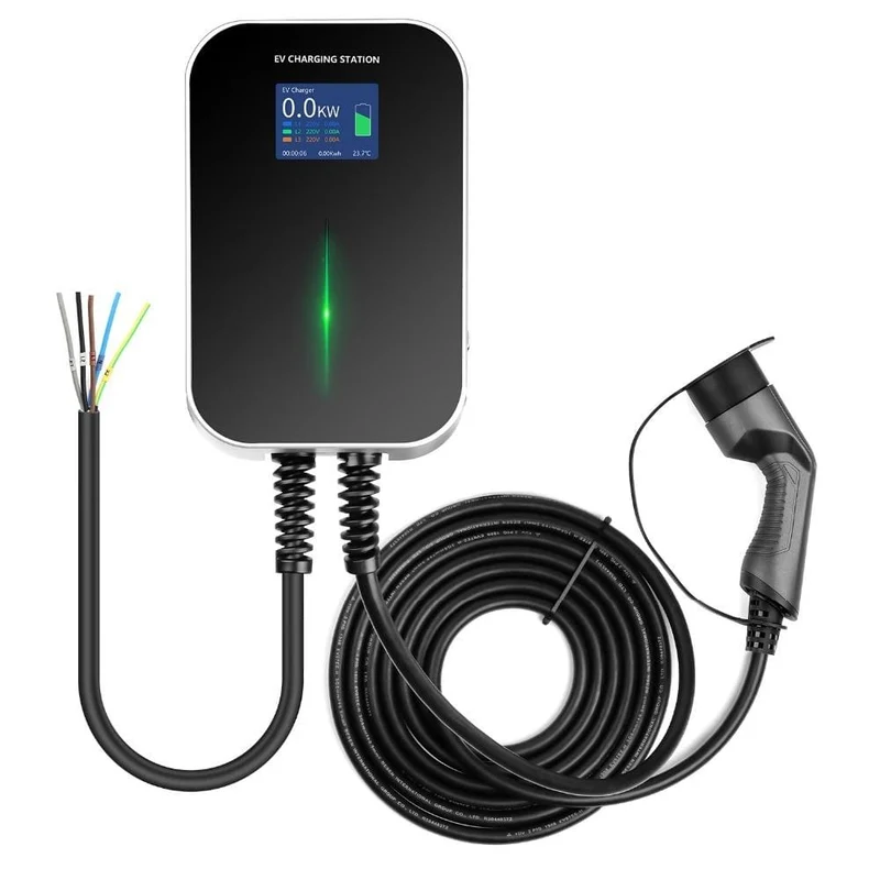 32A 3Phase EVSE Wallbox EV Ladegerät Elektrofahrzeug Ladestation Typ 2 Buchse IEC 62196-2 22KW für Audi für Volkswagen