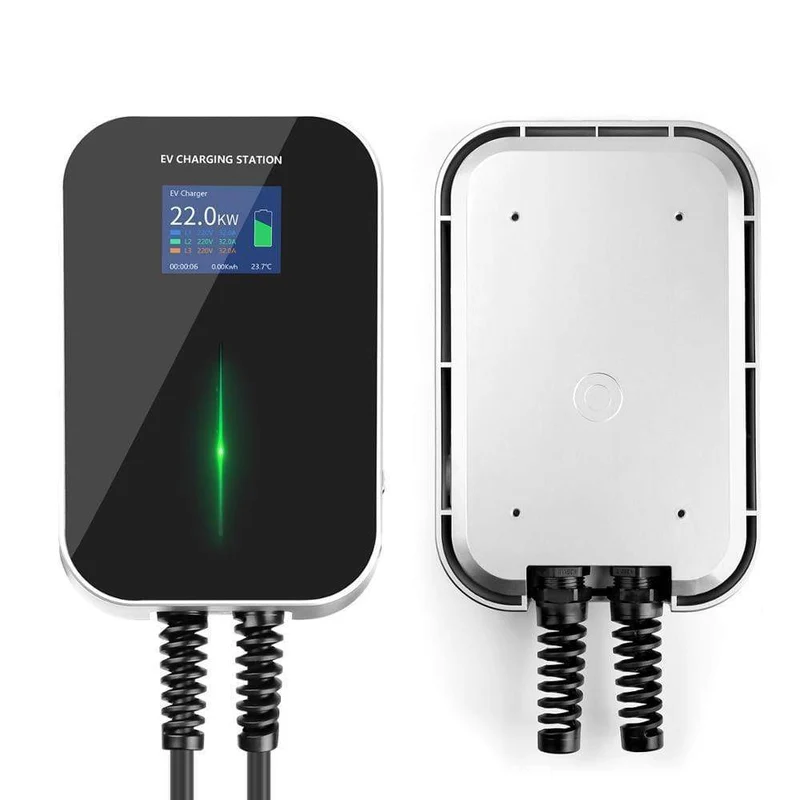 32A 3Phase EVSE Wallbox EV Ladegerät Elektrofahrzeug Ladestation Typ 2 Buchse IEC 62196-2 22KW für Audi für Volkswagen